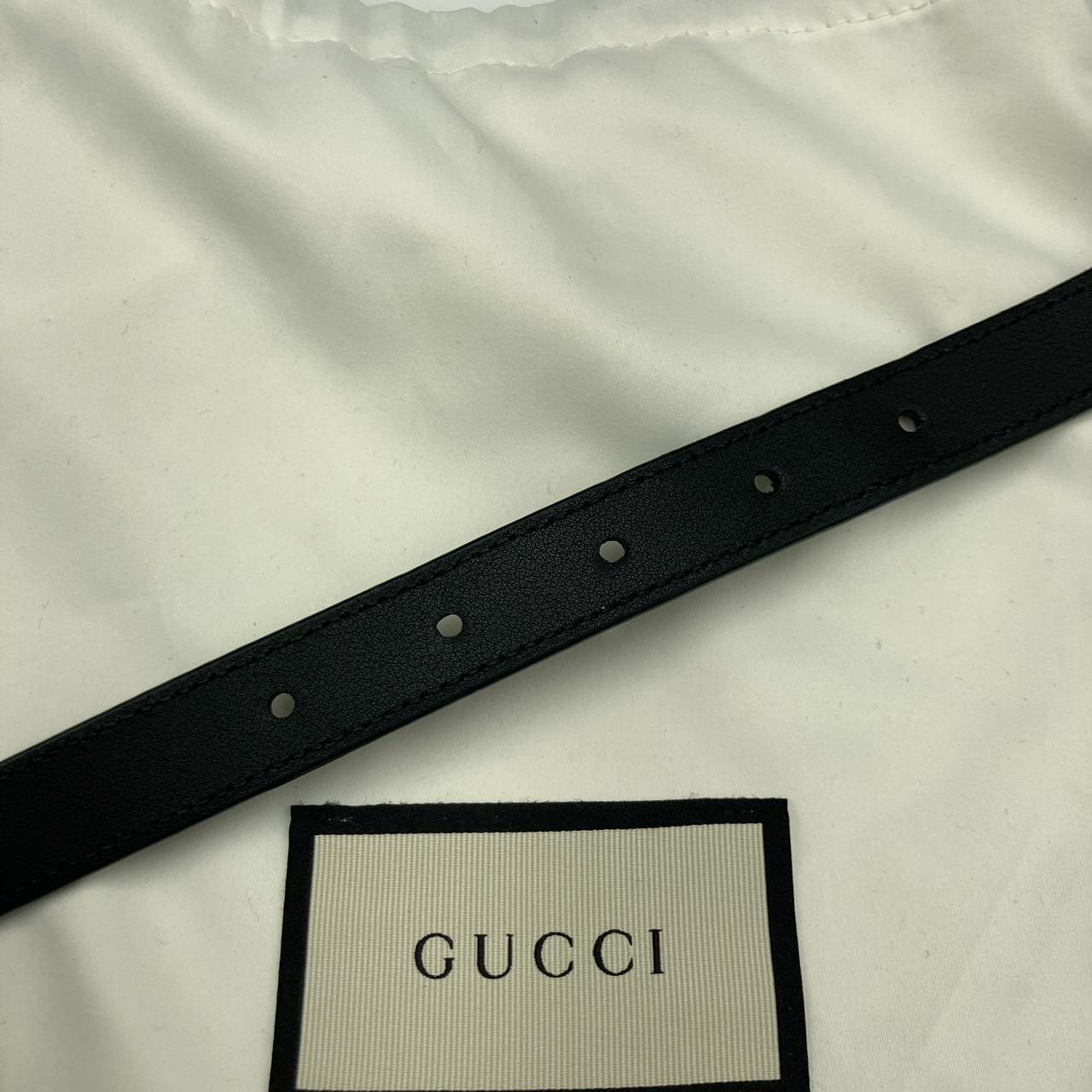 GUCCI　グッチ　GGマーモント　レザー　ベルト　409417