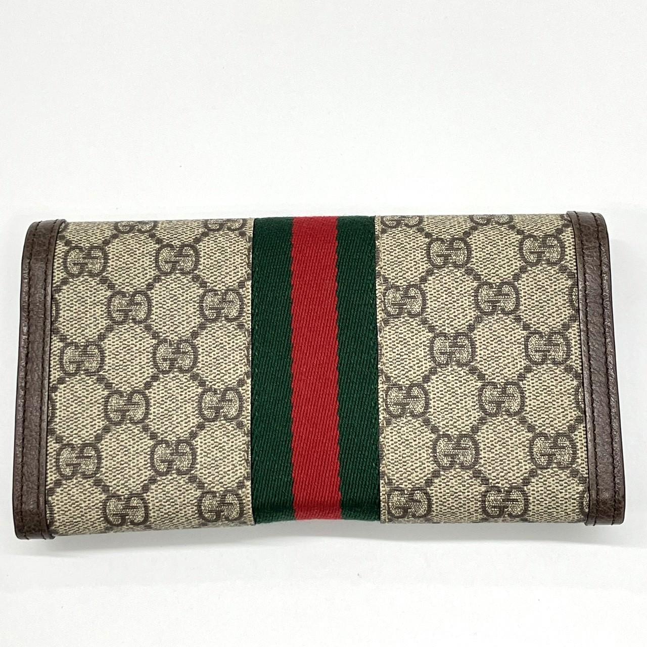 GUCCI グッチ　GGスプリーム  523153　オフィディア　コンチネンタルウォレット 