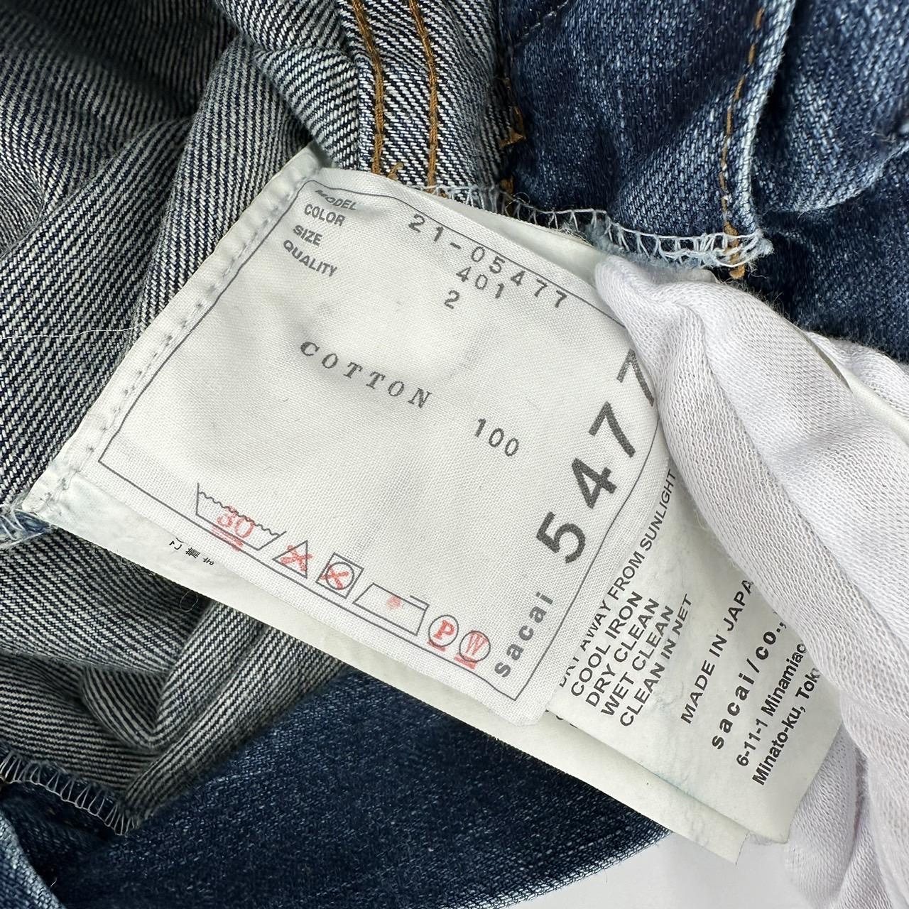 Sacai　21ss　デニムショーツ