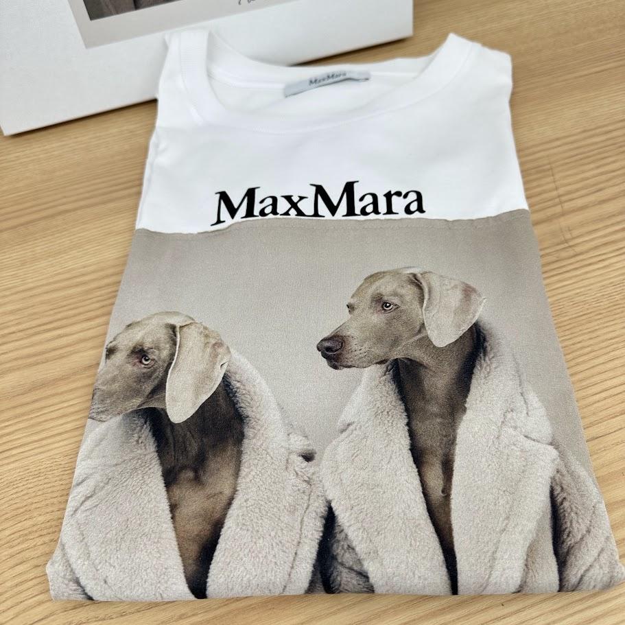 Maxmara　ドッグTシャツ