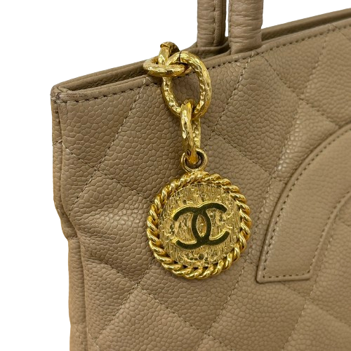  CHANEL　シャネル　復刻トート　6番台　ベージュ