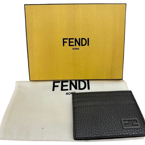 FENDI フェンディ カードケース グレー