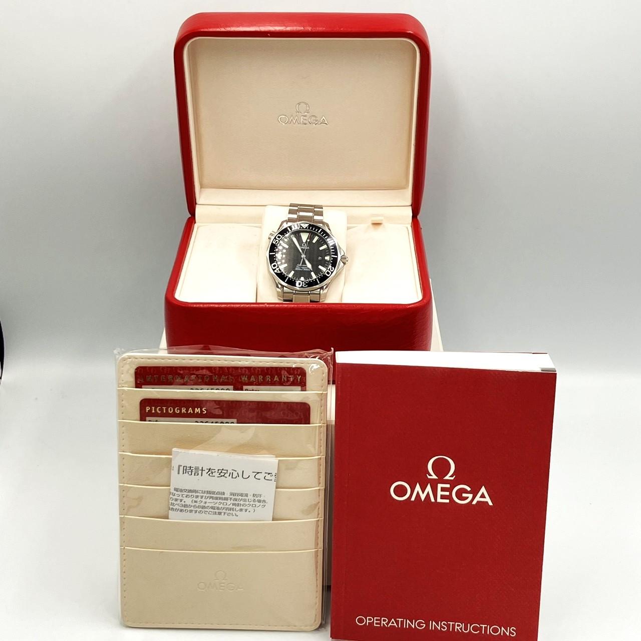 OMEGA　オメガ　2264.50.00　シーマスター　プロフェッショナル　ステンレススチール　ブラック文字盤　クォーツ