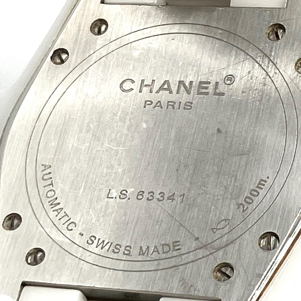 CHANEL シャネル J12 H1759 センターダイヤ 12ポイントダイヤ セラミック 自動巻き オートマチック