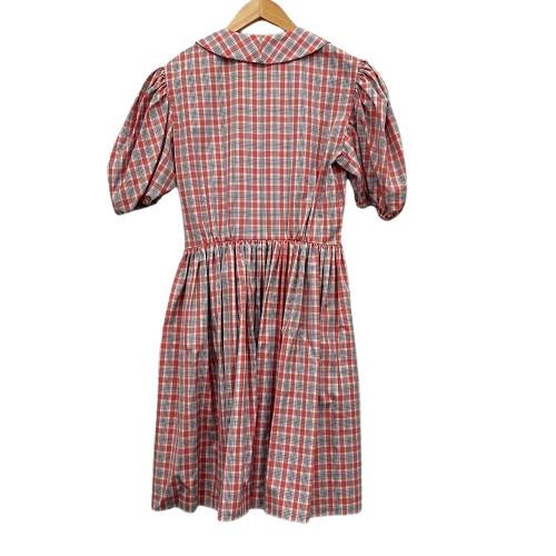 MIUMIU　チェック柄ワンピース
