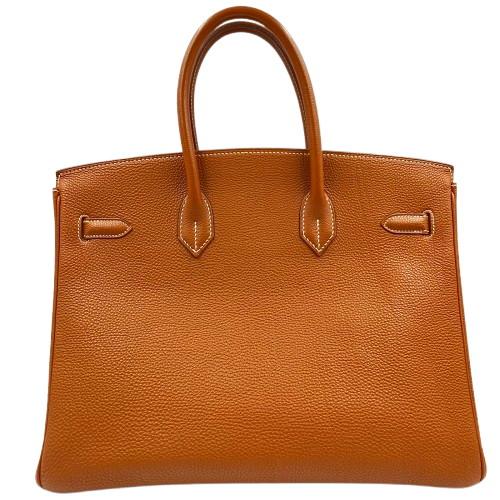 HERMES　エルメス　バーキン35　ゴールド×ゴールド金具　2003年製　トゴ