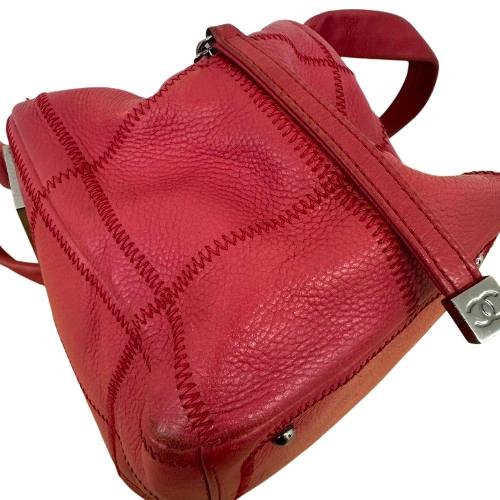 CHANEL シャネル チョコバー ミニボストン ソフトキャビアスキン 8839844