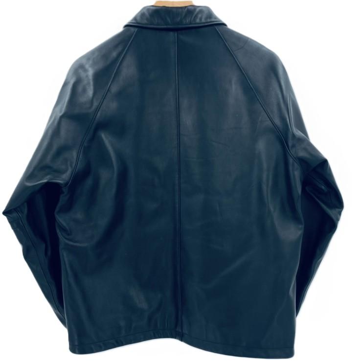 Schott ショット Beauty&Youth別注 レザー トラッカーブルゾン ブラック Lサイズ