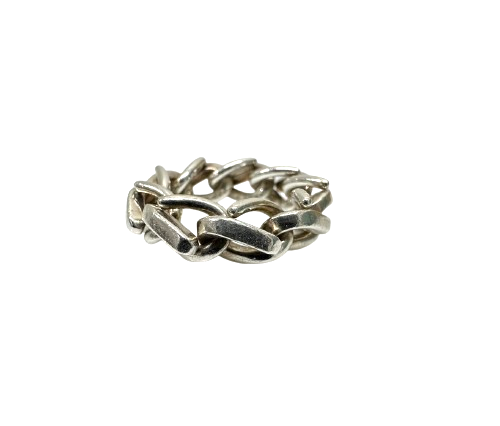TIFFANY＆CO ティファニー フォージ リンクリング Ag925