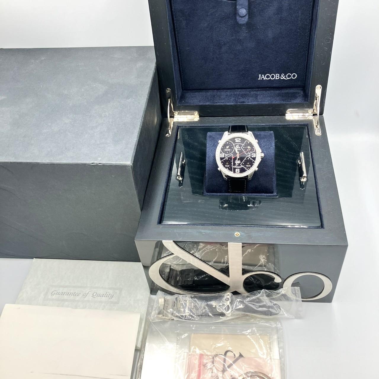 JACOB&CO ジェイコブ  JC-29D 5タイムゾーン ダイヤベゼル