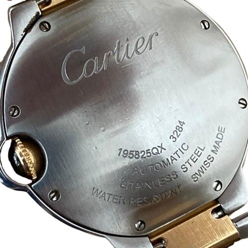 Cartier　カルティエ　バロンブルー　ピンクシェル　SS/PG