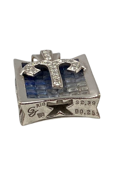 YUKIZAKI K18WG トップ 牡羊座 アリエス ホロスコープ