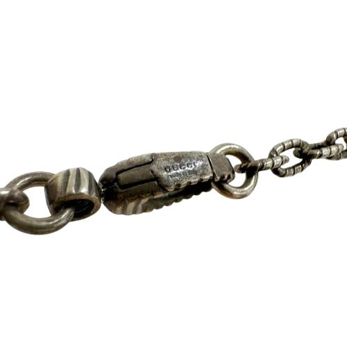 GUCCI グッチ エングレービング インターロッキングG SV925 17.3g