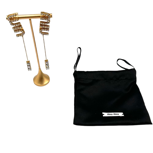 miumiu ミュウミュウ　ピアス