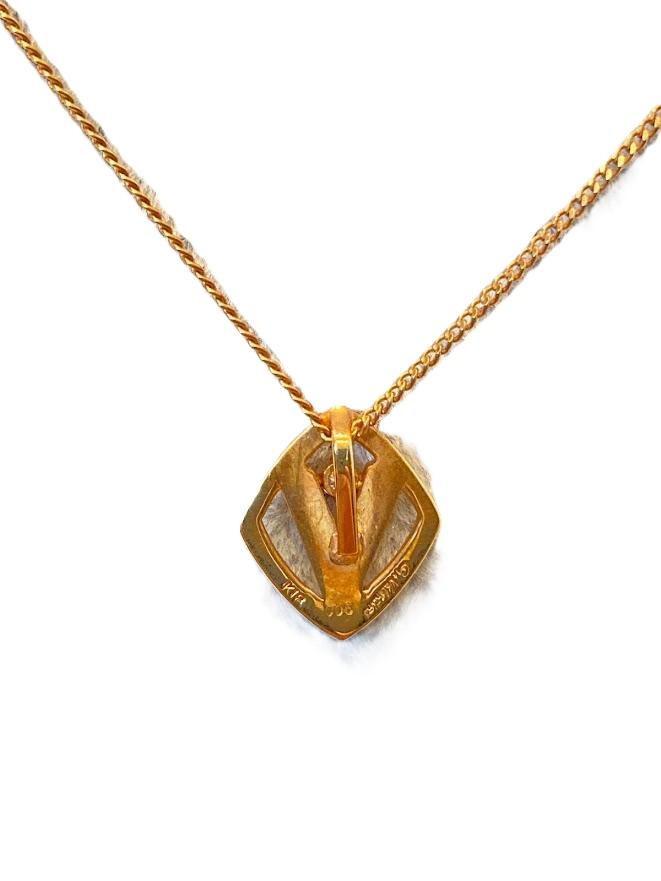 K18 D0.05ct ネックレス4.55g