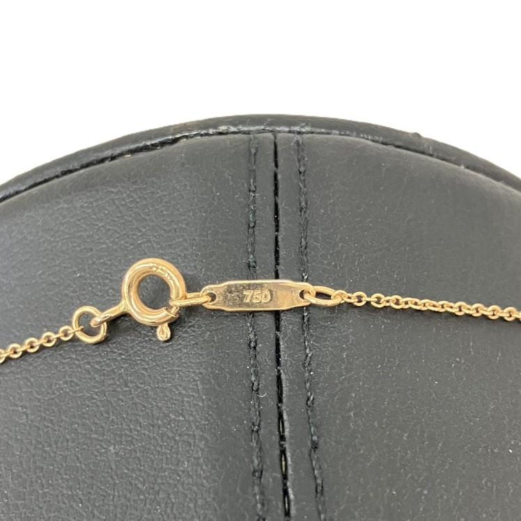 TIFFANY ティファニー ハートロックネックレス K18 2.9ｇ