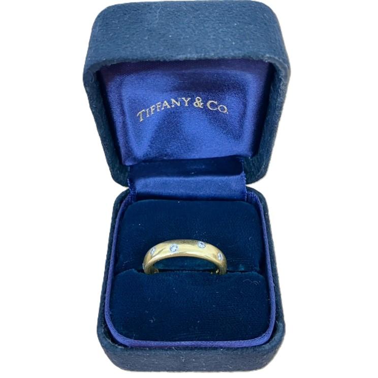 TIFFANY ティファニー K18 Pt850 リング 5.14g