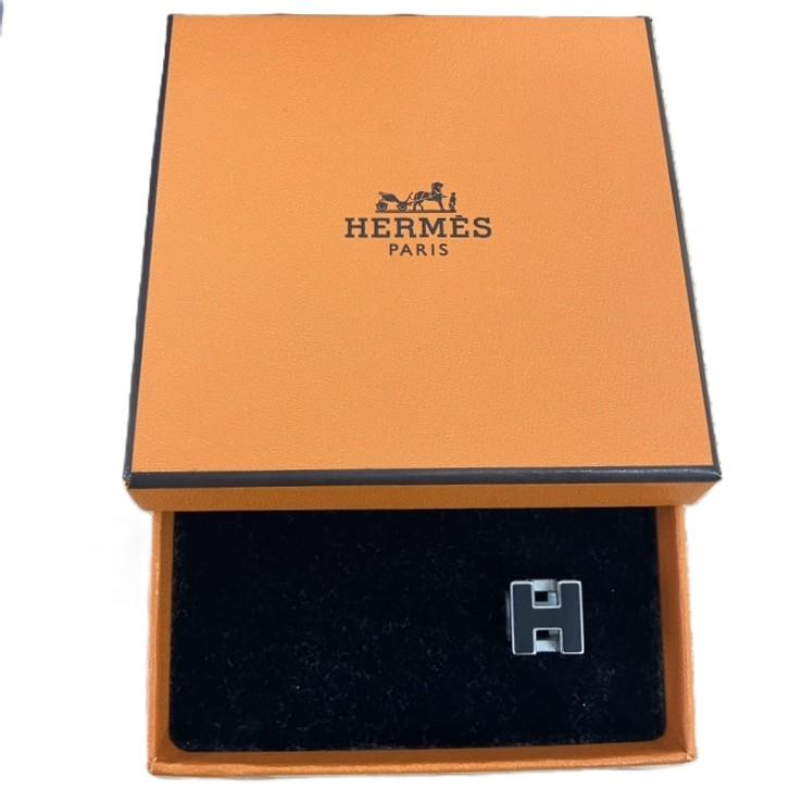 Hermes エルメス Hキューブ ペンダントトップ