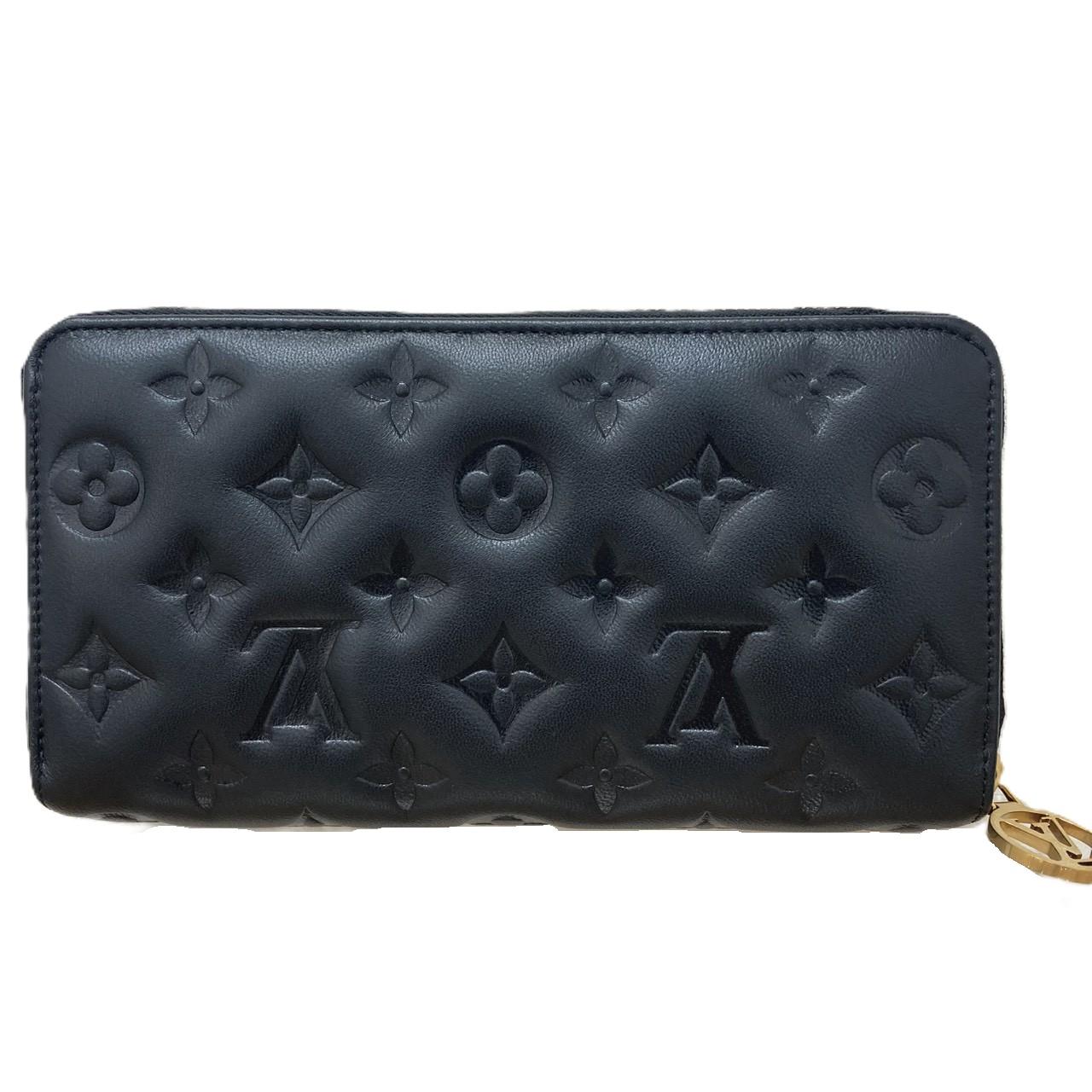 ルイ・ヴィトン モノグラム エンボス ジッピーウォレット M81510
