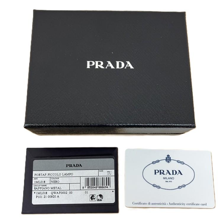 PRADA プラダ サフィアーノ ブラック