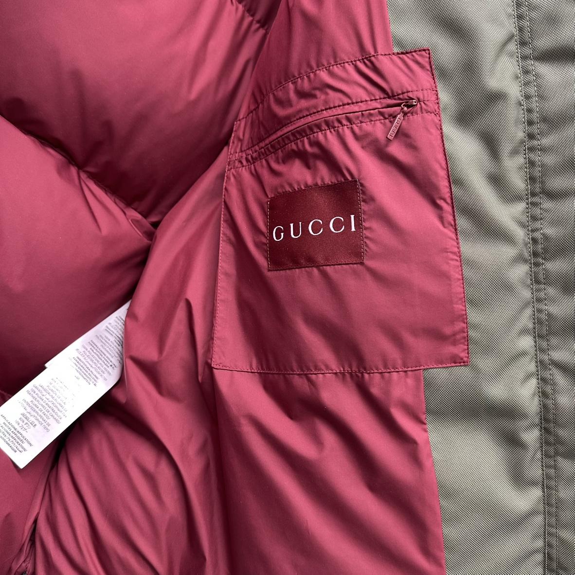 GUCCI グッチ GGパターン ダウンジャケット フーディ