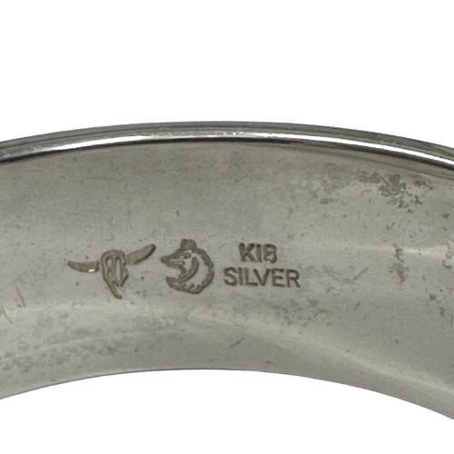 TADY＆KING タディアンドキング K18 SV925 272g バングル