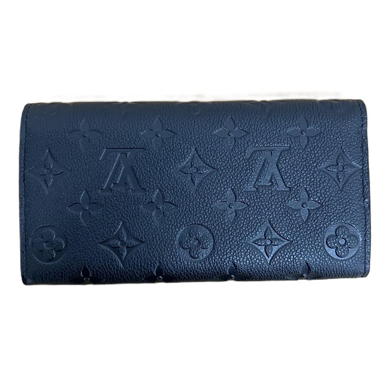 ルイヴィトン M82257 モノグラム・アンプラント ポルトフォイユ・サラ ノワール