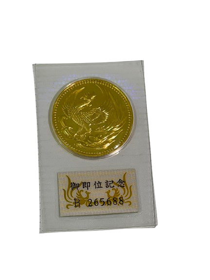 御即位記念10万円金貨 平成2年
