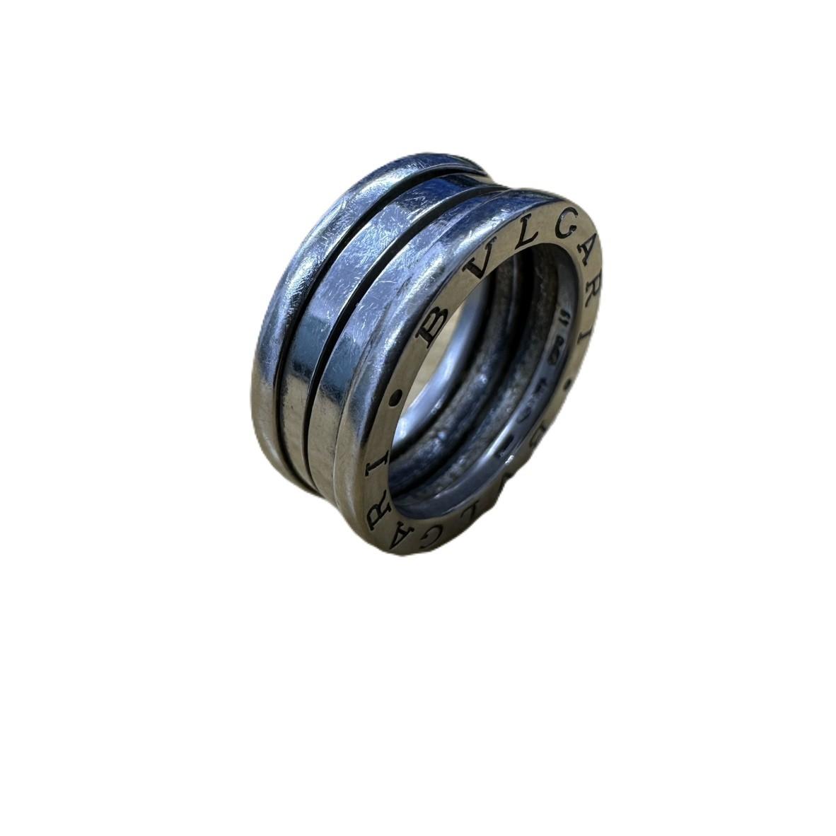 BVLGARI ブルガリ B.zero1 3バンドリング K18WG 8号/49 8.18g