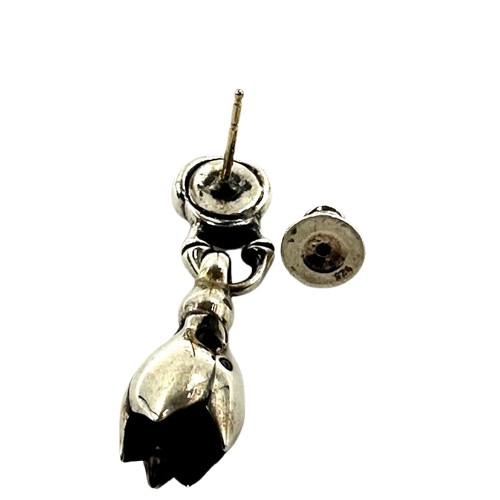 ロンワンズ　フロー リンク ウィズ ティアー ベル ピアス　シルバー