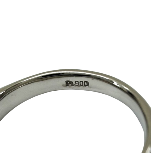 Pt900 D0.508ct リング