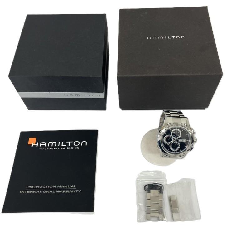 HAMILTON ハミルトン H328160 クロノグラフ 腕時計 ジャズマスター AT