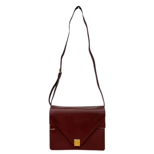 Cartier カルティエ マストライン ショルダーバッグ レザー ゴールド金具
