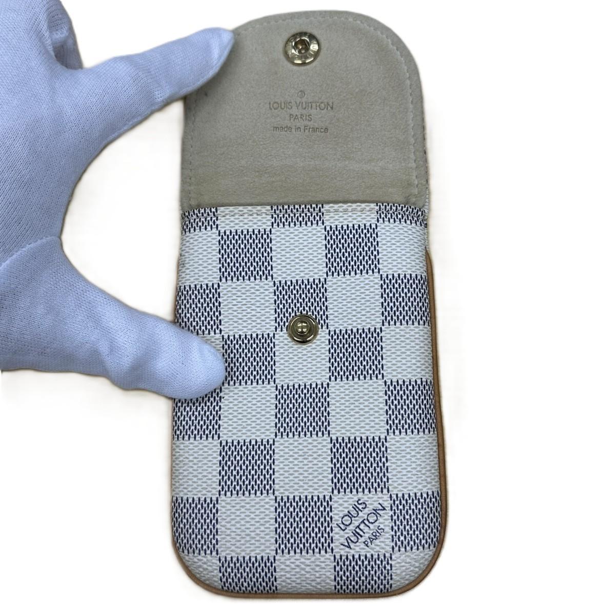 Louis Vuitton ルイヴィトン ダミエアズール エテュイ テレフォンヌMM 小物入れ N60026