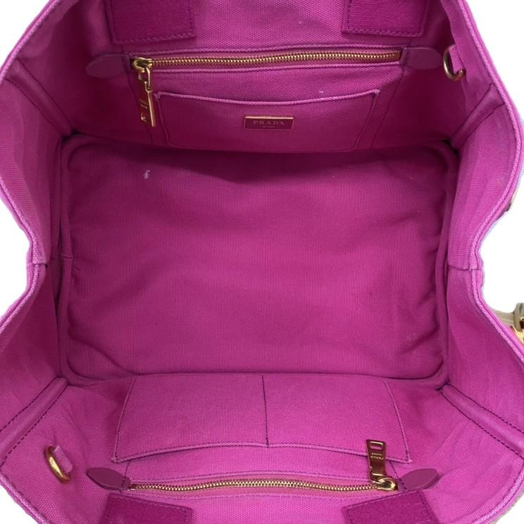 PRADA プラダ トートバッグ カナパ ピンク