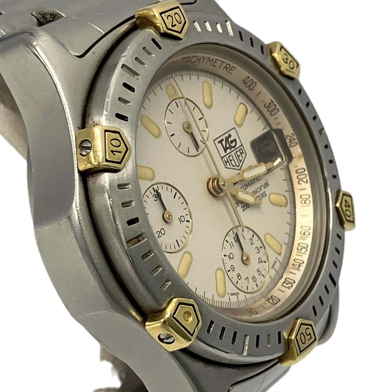 TAG Heuer タグホイヤー 165.806 2000シリーズ クロノグラフ シルバー 自動巻き 腕時計