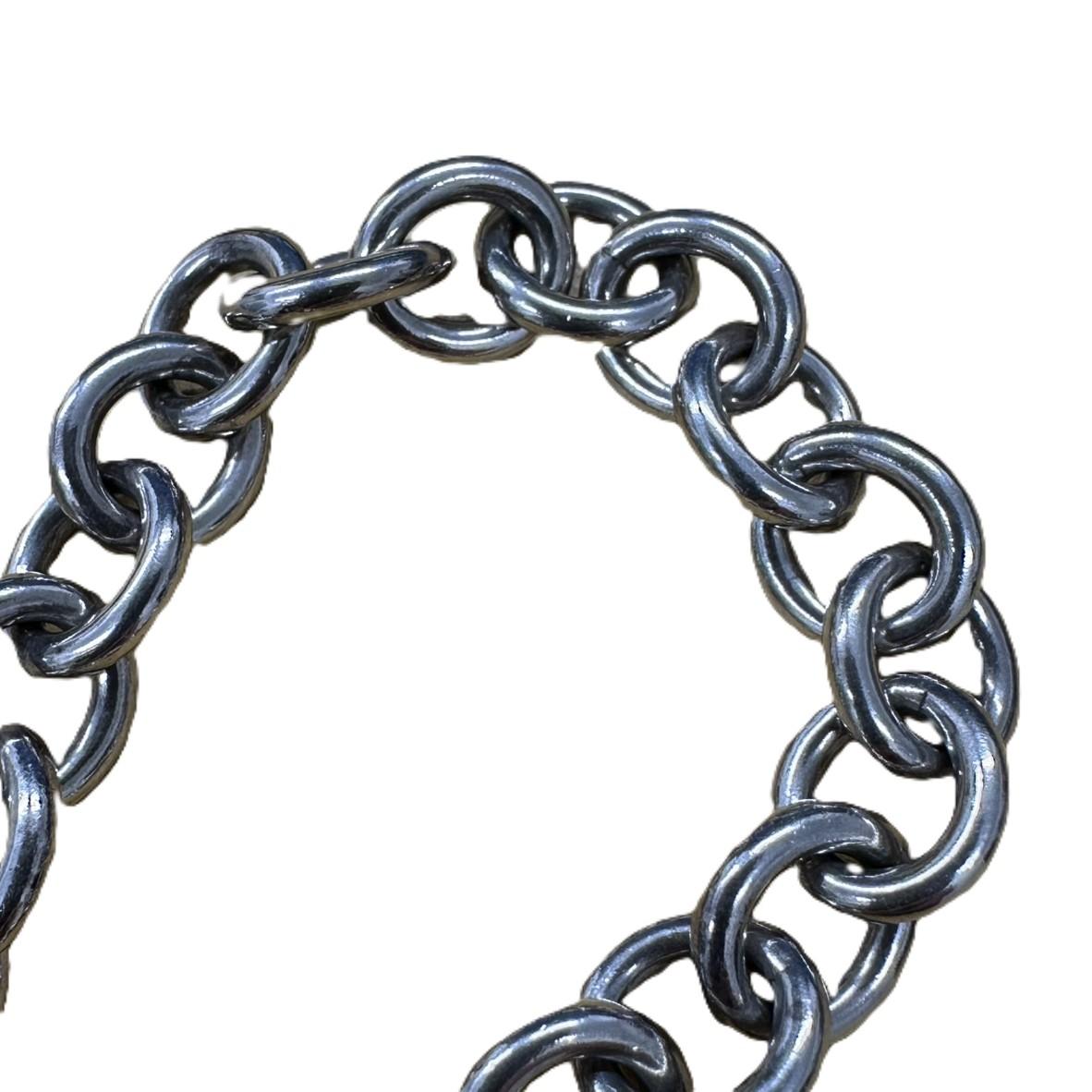 TIFFANY & Co. ティファニー ROUND TAG BRACELET ラウンドタグ チェーン ブレスレット 
