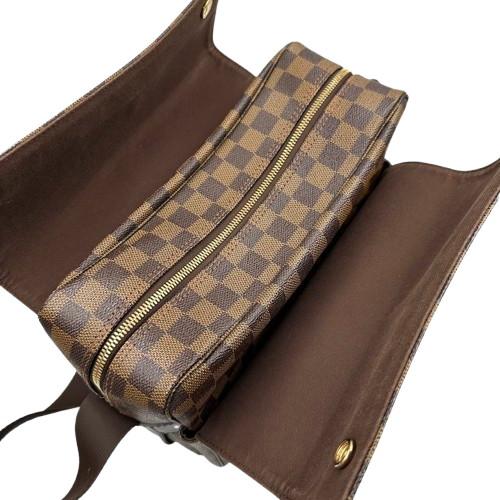 LOUIS VUITTON ルイヴィトン ナヴィグリオ N45255 ダミエ ショルダーバッグ ブラウン