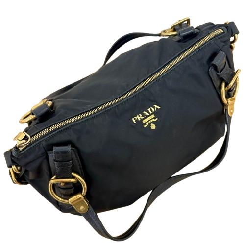 PRADA プラダ BR4261 ハンドバッグ 2WAYショルダーバッグ ストラップなし ブラック レディース