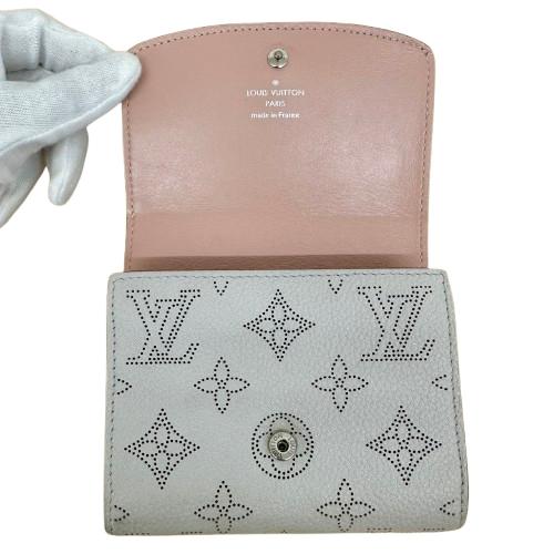 Louis Vuitton ルイヴィトン マヒナ ポルトフォイユ・イリス コンパクト M80316 二つ折り財布 レディース