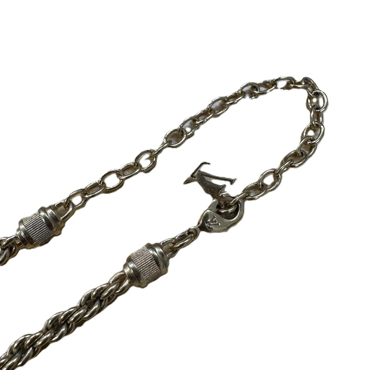 LOUIS VUITTON ルイ・ヴィトン ペンダント・LV ロープ M01751 ネックレス
