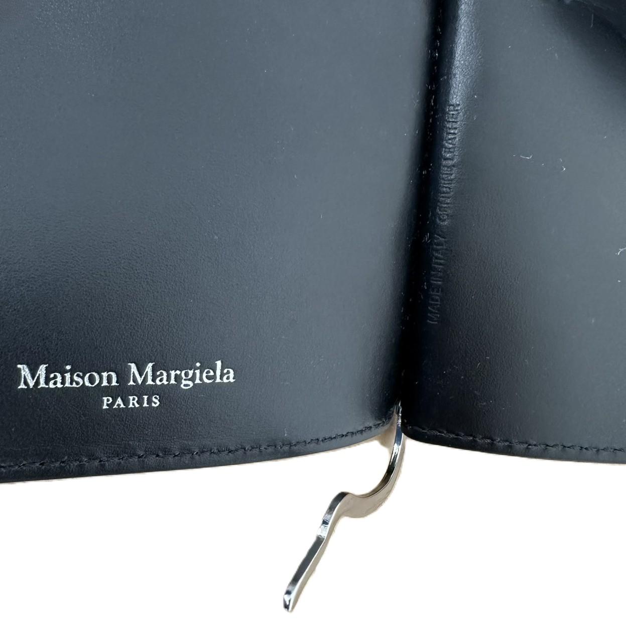 Maison Margiela メゾンマルジェラ SA1UI0018 ステッチレザー マネークリップ
