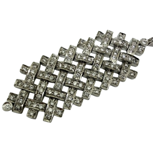 K18WG ダイヤモンド1.50ct ネックレス