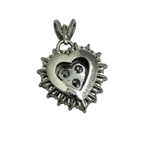 Pt900 ダイヤモンド1.00ct ペンダントトップ