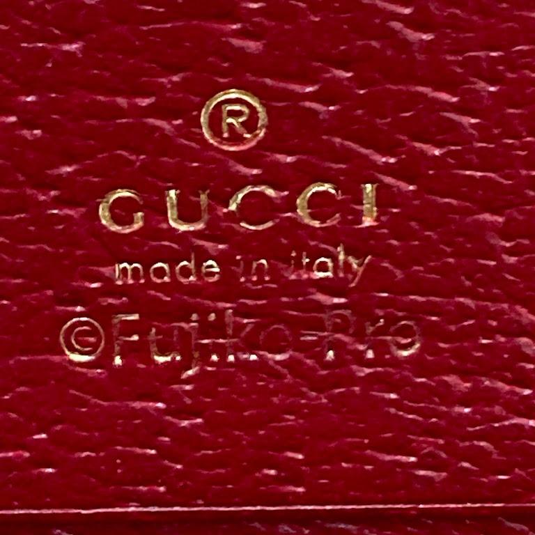 GUCCI　ドラえもんコラボミニウォレット