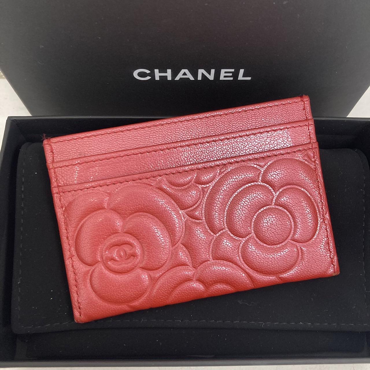 CHANEL　シャネル カメリア カードケース　