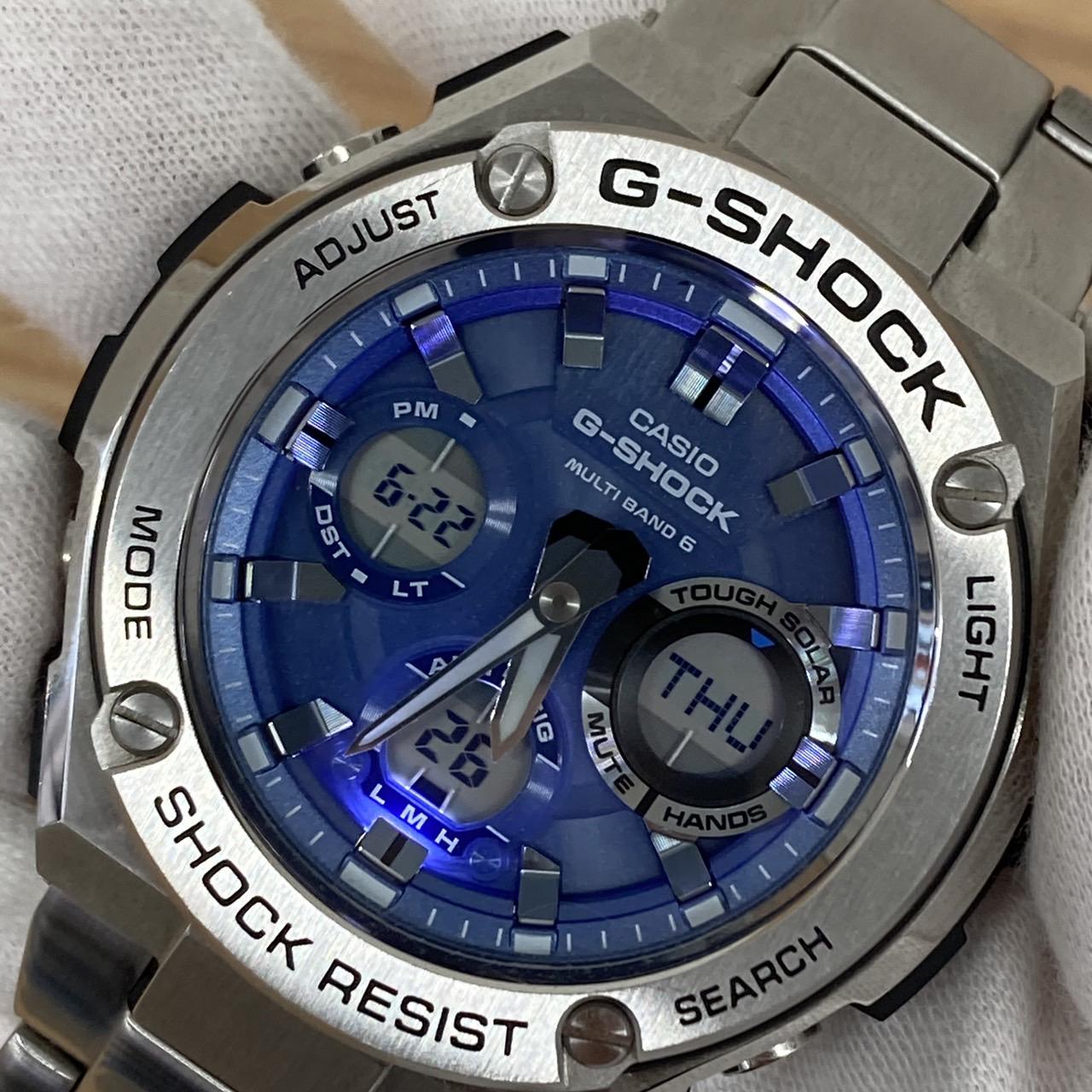 G-SHOCK　GST-W1100　ソーラー電波時計