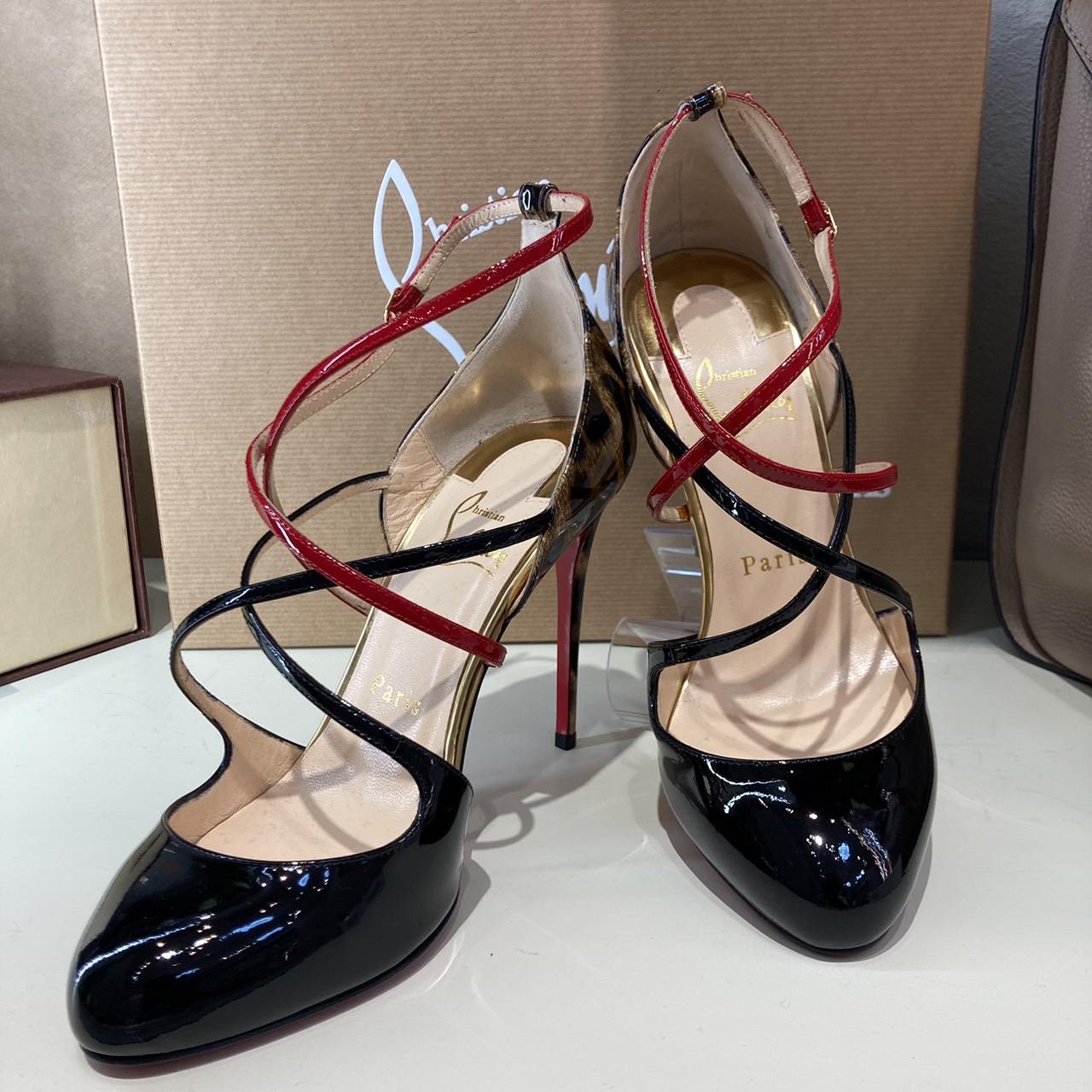 Christian Louboutin クリスチャンルブタン ヒールパンプス  ヒョウ柄 レオパード 36 ヒール