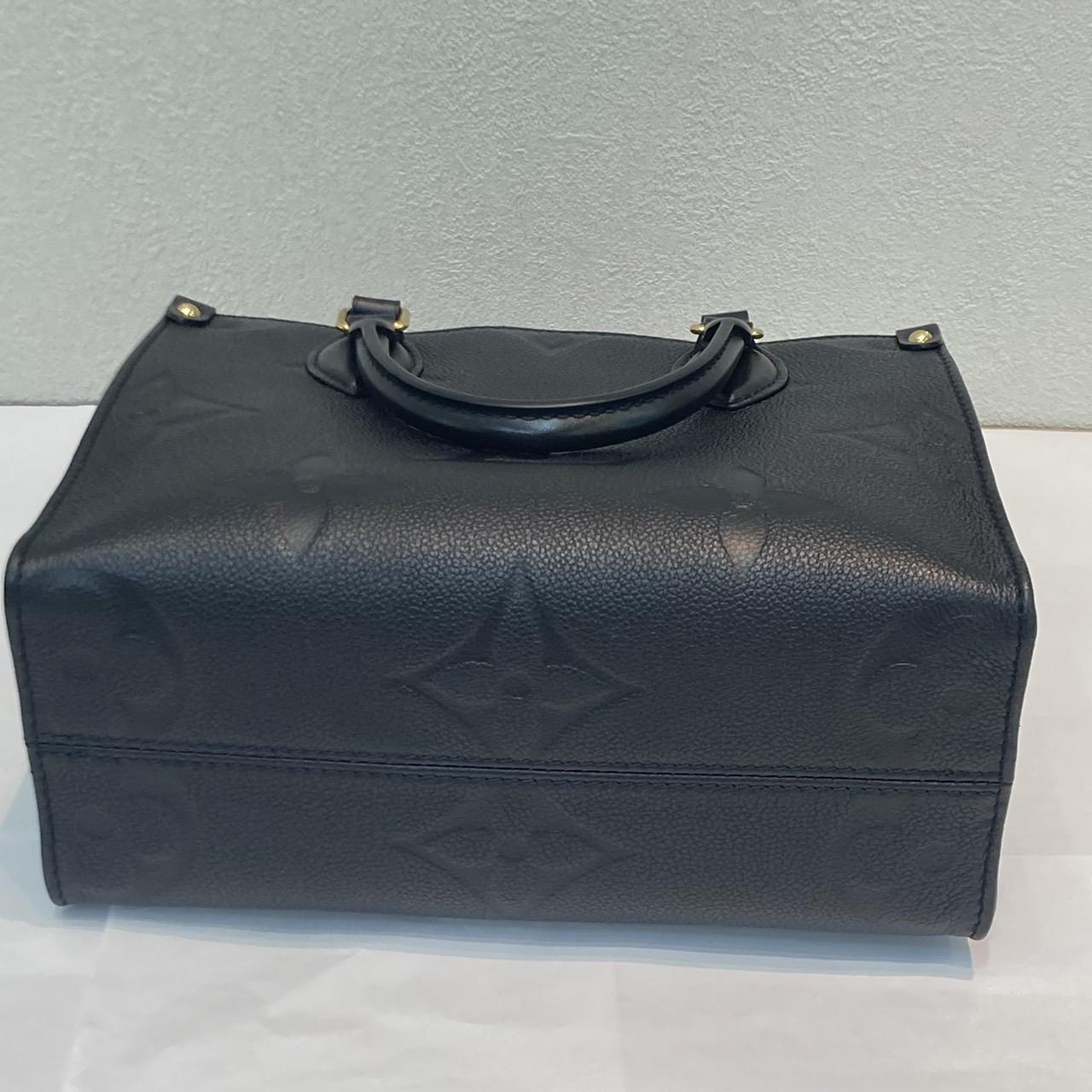 LOUIS VUITTON ルイヴィトン M45653 オンザゴーPM ノワール IC ストラップ無