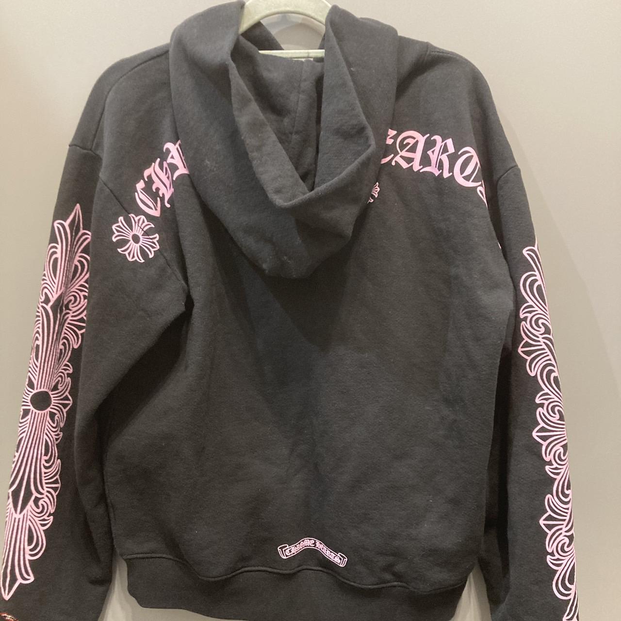 CHROME HEARTS クロムハーツ Matty Boy Shoulder Logo Hoodie パーカー S ブラック